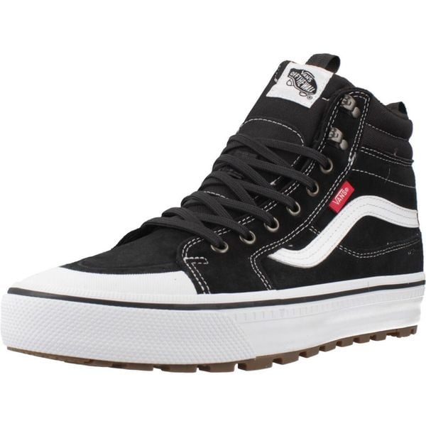 Buty VANS MTE SK8-HI WATERPROOF Czarny. Czarne buty trekkingowe męskie Vans, ze skóry, bez zapięcia, trekkingowe. Za 636.49 zł.