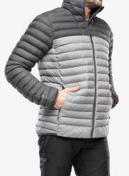 Kurtka ocieplana męska Berghaus Vaskye NH Jacket. Szare kurtki męskie Berghaus, l, bez wzorów, z materiału, klasyczne, bez kaptura. Za 665.49 zł.