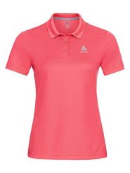 Odlo Funkcyjna koszulka polo "F-Dry" w kolorze koralowym rozmiar: XS. Pomarańczowe bluzki sportowe damskie Odlo, s, bez wzorów, z materiału, bez ramiączek. Za 122.96 zł.