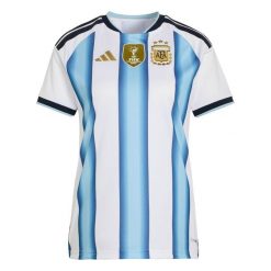 Koszulka podstawowa Argentina 26. Białe bluzki damskie Adidas, l, bez wzorów, ze splotem, sportowe, bez kołnierzyka, bez ramiączek. Za 439.00 zł.