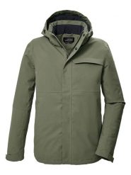 Killtec Kurtka funkcyjna "KOW 5" w kolorze oliwkowym rozmiar: XXL. Brązowe kurtki outdoor męskie KILLTEC, m, bez wzorów, bez kaptura. Za 248.58 zł.