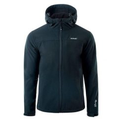 Kurtka Męska Kars Soft Shell. Czarne kurtki męskie Hi-tec, m, bez wzorów, sportowe, bez kaptura. Za 275.99 zł.