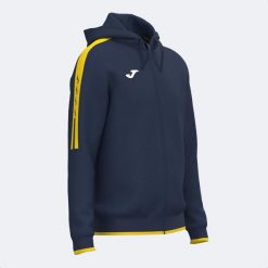 Bluza dresowa z kapturem Joma Olimpiada. Niebieskie bluzy z kapturem męskie Joma, m, z dresówki. Za 294.00 zł.
