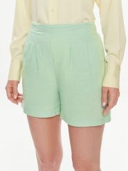 Vero Moda Szorty materiałowe Jesmilo 10279694 Zielony Regular Fit. Zielone szorty damskie Vero Moda, bez wzorów, z materiału. Za 69.99 zł.