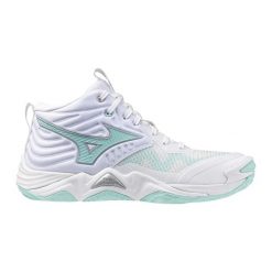 Damskie buty halowe Mizuno Wave Momentum Elite Mid. Białe obuwie do biegania damskie Mizuno, mizuno wave. Za 603.50 zł.
