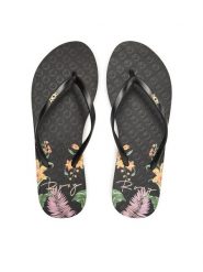 Roxy Japonki ARJL100950 Czarny. Czarne klapki damskie Roxy, bez wzorów, z tworzywa sztucznego, bez obcasa. Za 59.99 zł.