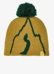 Czapka zimowa La Sportiva Dorado Beanie. Żółte czapki męskie La Sportiva, na zimę, bez wzorów, z materiału, eleganckie. Za 115.49 zł.