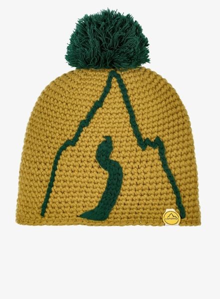 Czapka zimowa La Sportiva Dorado Beanie. Żółte czapki męskie La Sportiva, na zimę, bez wzorów, z materiału, eleganckie. Za 115.49 zł.