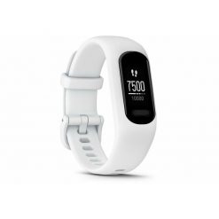 Zegarek silikonowy Garmin vívosmart 5 20 mm. Białe zegarki męskie GARMIN. Za 639.75 zł.