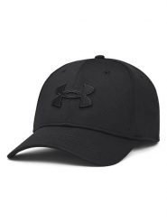 Under Armour Czapka "Blitzing" w kolorze czarnym rozmiar: M/L. Czarne czapki męskie Under Armour, bez wzorów, z materiału, sportowe. Za 74.95 zł.
