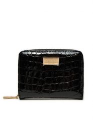 Monnari Portfel PURIMP0-24Z-PUR0220-KM20D000-R00 Czarny. Czarne portfele damskie Monnari, bez wzorów, ze skóry. Za 199.99 zł.