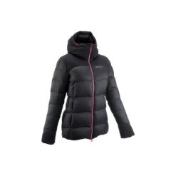 Kurtka trekkingowa Trek 900 damska. Szare kurtki damskie FORCLAZ, m, bez wzorów, z elastanu, bez kaptura. Za 399.99 zł.