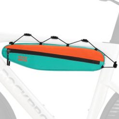 Torba rowerowa trójkątna pod ramę Rockbros Urban Rider 079. Niebieskie torebki klasyczne damskie ROCKBROS, bez wzorów, bez dodatków. Za 99.00 zł.
