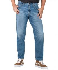 MESKIE SPODNIE LEE OSCAR DOWNTOWN 112345394. Spodnie materiałowe męskie Lee, bez wzorów, z jeansu. Za 219.99 zł.