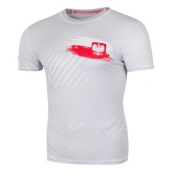 Koszulka Męska na siłownię rashguard MMA EXTREME HOBBY POLSKA PRIME. Białe bielizna termoaktywna męska EXTREME HOBBY, m, bez wzorów, z bawełny. Za 199.00 zł.