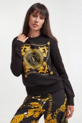 Bluza damska crewneck VERSACE JEANS COUTURE. Bluzy bez kaptura damskie Versace Jeans Couture, xs, z jeansu. W wyprzedaży za 1,084.30 zł.