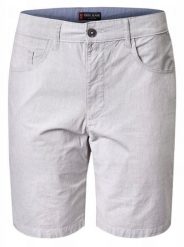 Lekkie, Bawełniane Szorty (Krótkie Spodenki) - Pako Jeans - Popiel w Prążek. Szorty męskie Pako Jeans, na lato, bez wzorów, z bawełny, klasyczne. Za 159.00 zł.