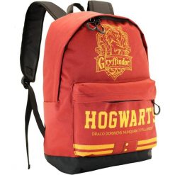 Plecak Karactermania Harry Potter Griffindor freetime. Czerwone plecaki damskie Karactermania, bez wzorów, z materiału. Za 246.50 zł.
