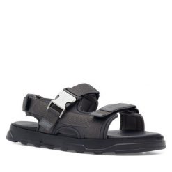 Sandały Badura. Szare sandały męskie Badura, bez zapięcia. Za 249.99 zł.