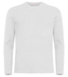 Clique Premium Fashion-T L/S – Premium koszulka z długim rękawem – White. Białe koszulki męskie z długim rękawem CLIQUE, l, z bawełny. Za 122.39 zł.