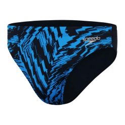 Slipy kąpielówki męskie Speedo Allover. Czarne kąpielówki męskie Speedo, m, bez wzorów, do pływania. Za 256.47 zł.
