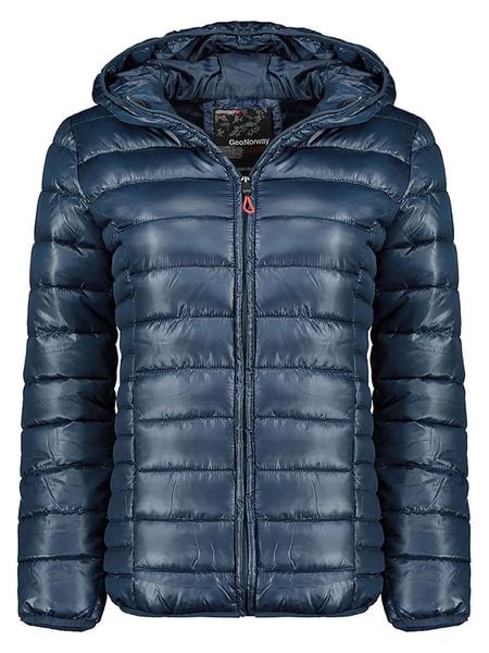 Geographical Norway Kurtka pikowana "Annecy" w kolorze granatowym rozmiar: L. Niebieskie kurtki damskie Geographical Norway, l, bez wzorów, bez kaptura. Za 145.95 zł.