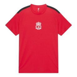 Koszulka Piłkarska męska Liverpool. Czerwone t-shirty sportowe męskie LIVERPOOL FC, m, bez ramiączek, do piłki nożnej. Za 199.99 zł.