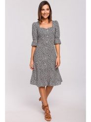 Stylove Sukienka w kolorze czarnym rozmiar: XL. Czarne sukienki damskie Stylove, xl, bez wzorów, bez kołnierzyka, bez ramiączek, midi. Za 254.74 zł.