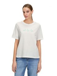 CARTOON Koszulka w kolorze białym rozmiar: 34. Białe t-shirty damskie Cartoon, bez wzorów, z bawełny, bez kołnierzyka. Za 69.99 zł.