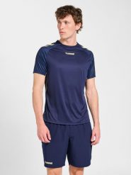Koszulka Hummel Blaze 2.0. Niebieskie t-shirty sportowe męskie HUMMEL, xl, z poliamidu, bez ramiączek, do piłki nożnej. Za 153.50 zł.