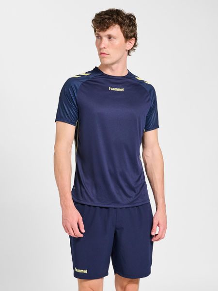 Koszulka Hummel Blaze 2.0. Niebieskie t-shirty sportowe męskie HUMMEL, xl, z poliamidu, bez ramiączek, do piłki nożnej. Za 153.50 zł.