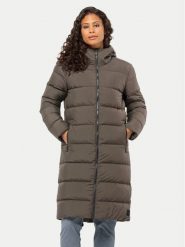 Jack Wolfskin Płaszcz zimowy Frozen Palace Coat 1204133 Brązowy Regular Fit. Brązowe płaszcze damskie Jack Wolfskin, na zimę, l, bez wzorów, z syntetyku. Za 939.99 zł.