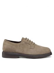 Geox Półbuty U Ottavio U16DCD 00022 C6029 Beżowy. Brązowe półbuty męskie Geox, ze skóry, bez zapięcia. Za 449.99 zł.