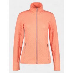 Sweter Damski Luhta Engelsby. Brązowe swetry klasyczne damskie Luhta, z polaru, bez kołnierzyka. Za 379.00 zł.