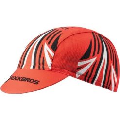 Czapka rowerowa ROCKBROS. Brązowe czapki z daszkiem damskie ROCKBROS, bez wzorów, z materiału. Za 54.00 zł.