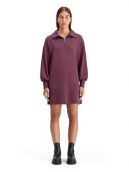 Scotch & Soda Sukienka dresowa w kolorze bordowym rozmiar: XL. Czerwone sukienki damskie Scotch & Soda, na co dzień, xl, bez wzorów, z dresówki, bez kołnierzyka, bez ramiączek, mini, proste. Za 198.10 zł.