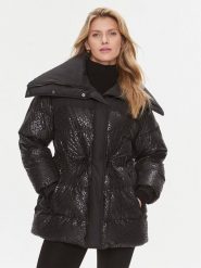 PINKO Kurtka zimowa Convalia 101641 A127 Czarny Regular Fit. Czarne kurtki damskie Pinko, na zimę, bez wzorów, z syntetyku, bez kaptura. Za 1,859.00 zł.