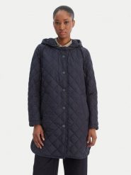 Weekend Max Mara Kurtka przejściowa Erio 2615491021 Granatowy Regular Fit. Niebieskie kurtki damskie Weekend Max Mara, bez wzorów, z syntetyku, bez kaptura. Za 1,489.00 zł.