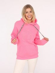 Zwillingsherz Bluza "Nelina" w kolorze jasnoróżowym rozmiar: L/XL. Różowe bluzy z kapturem damskie Zwillingsherz, l, z bawełny. Za 259.13 zł.