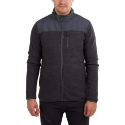Polarowy sweter męski Fundango Flame Hybrid. Szare swetry męskie Fundango, na zimę, m, bez wzorów, z polaru, bez kołnierzyka. Za 419.90 zł.