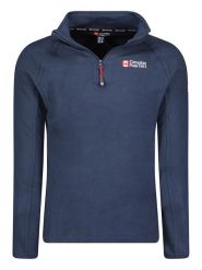 Canadian Peak Bluza polarowa "Tugeak" w kolorze granatowym rozmiar: XXL. Niebieskie bluzy bez kaptura męskie Canadian Peak, xxl, z polaru. Za 77.95 zł.