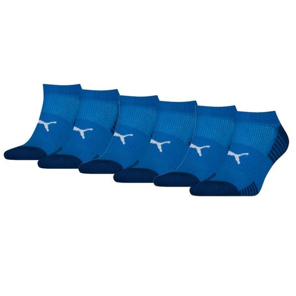 Skarpety Puma Sport Sneaker Amortyzowane, 6 szt. Niebieskie. Niebieskie skarpetki damskie Puma, bez wzorów, z elastanu. Za 162.99 zł.