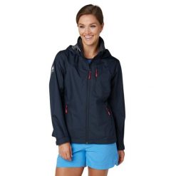 Kurtka uniwersalna damska Helly Hansen W Crew Hooded Jacket. Niebieskie kurtki damskie Helly Hansen, l, bez wzorów, bez kaptura. W wyprzedaży za 587.05 zł.
