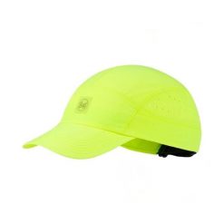 Czapka z daszkiem BUFF SPEED CAP SOLID. Niebieskie czapki męskie Buff, bez wzorów, z materiału. Za 120.13 zł.
