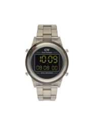 Daniel Wellington Zegarek DW00100766 Szary. Szare, cyfrowe zegarki męskie Daniel Wellington. Za 549.99 zł.