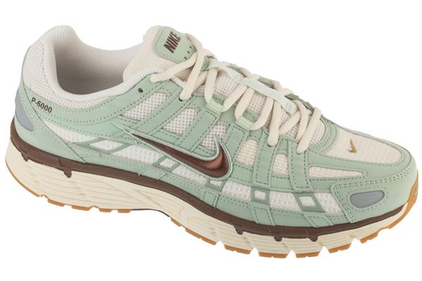 Buty sportowe Sneakersy męskie, P-6000 SE. Zielone buty sportowe na co dzień męskie Nike, z materiału, bez zapięcia, trekkingowe. Za 489.99 zł.