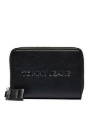 Tommy Jeans Portfel Tjw Ess Must Small Za AW0AW16387 Czarny. Czarne portfele damskie Tommy Jeans, bez wzorów, z jeansu. Za 159.99 zł.