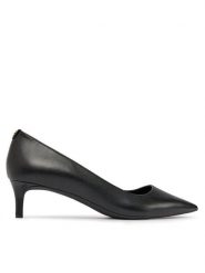MICHAEL Michael Kors Szpilki Alina Flex Kitten Pump 40R3ALMP1L Czarny. Czarne szpilki MICHAEL Michael Kors, bez wzorów, ze skóry, bez obcasa. Za 419.99 zł.
