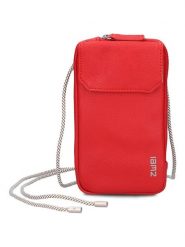 Zwei Torebka w kolorze czerwonym na telefon - 10 x 19 x 3 cm rozmiar: onesize. Czerwone torebki klasyczne damskie Zwei, bez wzorów, z materiału, bez dodatków. Za 138.70 zł.