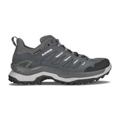 Buty do chodzenia męskie Lowa Innovo. Niebieskie buty trekkingowe męskie Lowa, z gore-texu, bez zapięcia, trekkingowe, gore-tex. Za 1,086.00 zł.